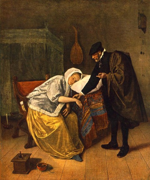 Steen_Doctor_and_His_Patient