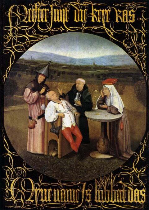 Hieronymus_Bosch_-_The_Cure_of_Folly_(Extraction_of_the_Stone_of_Madness)_-_WGA2495