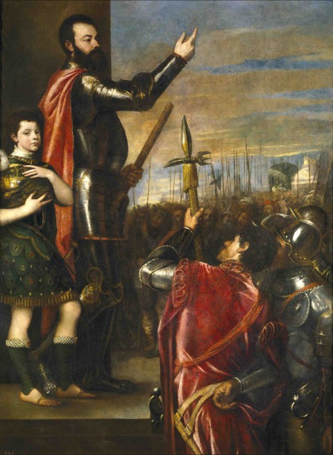 The_Marquis_of_Vasto_addressing_his_troops