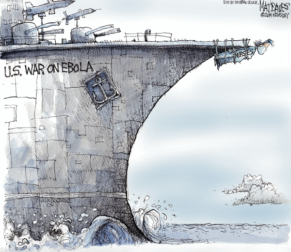 ebola nurses at the pointy end davies