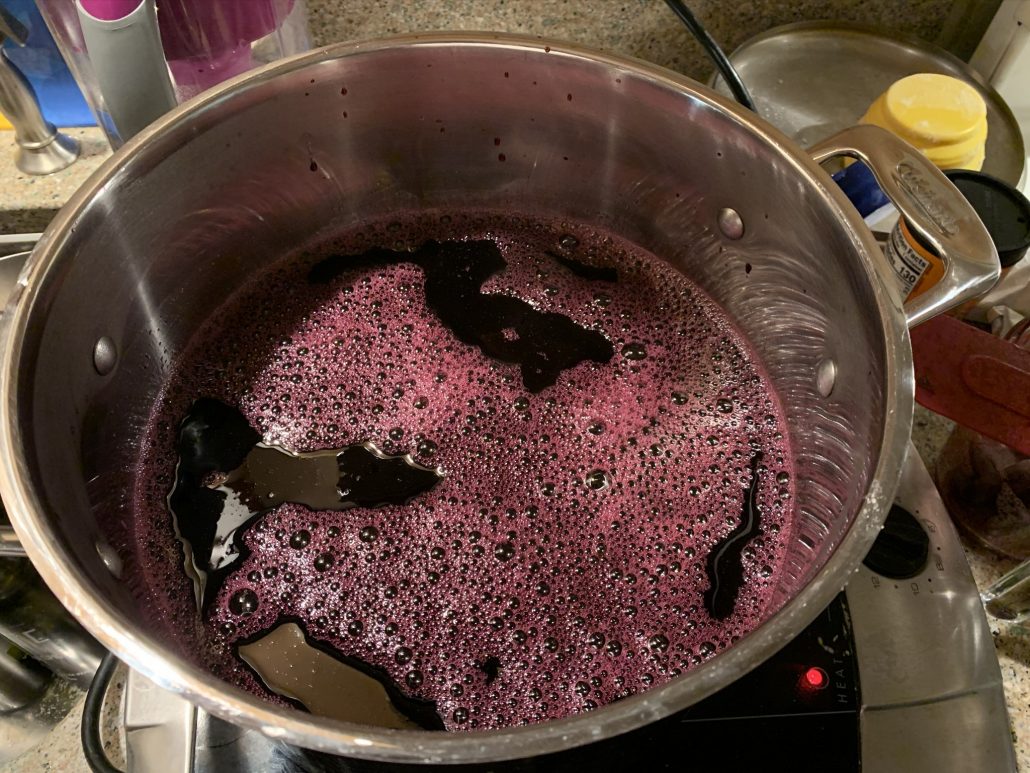 Balloon Juice Making Grape Jelly Using A Steam Juicer