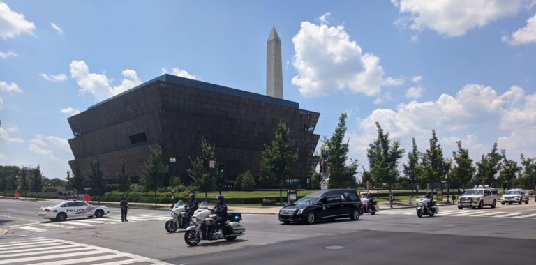 On The Road - Redshift - John Lewis Funeral Procession and Black Lives Matter Plaza 8