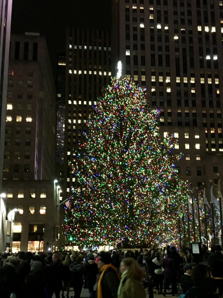On The Road - randy khan - Christmas at Rockefeller Center 1