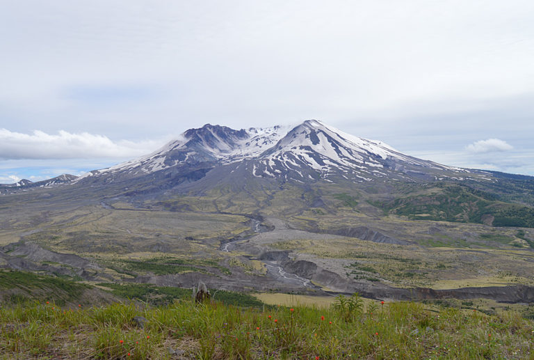 On The Road - Mike in Oly - Mt. St. Helens National Volcanic Monument 6