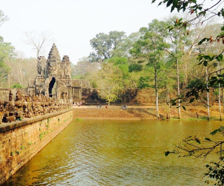 On The Road - Uncle Ebeneezer - SE Asia Valentines (Part 9)- Bicycling Through Angkor Thom 7