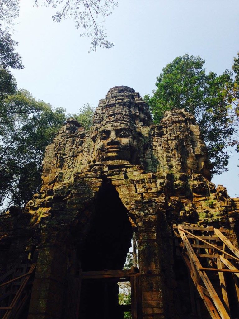 On The Road - Uncle Ebeneezer - SE Asia Valentines (Part 9)- Bicycling Through Angkor Thom 4