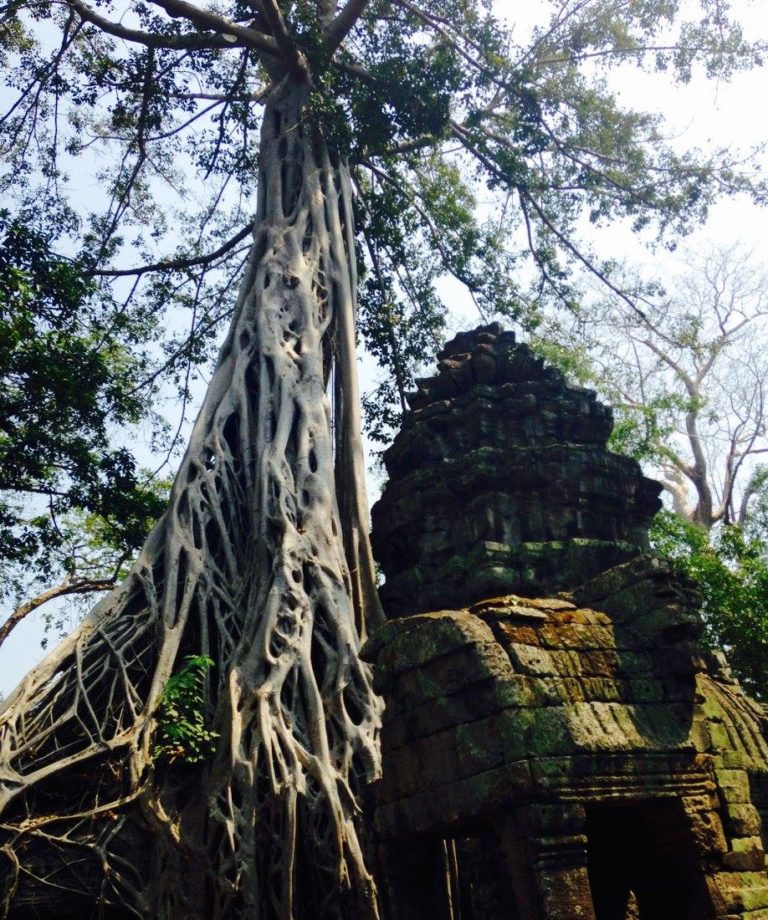 On The Road - Uncle Ebeneezer - SE Asia Valentines (Part 9)- Bicycling Through Angkor Thom 2